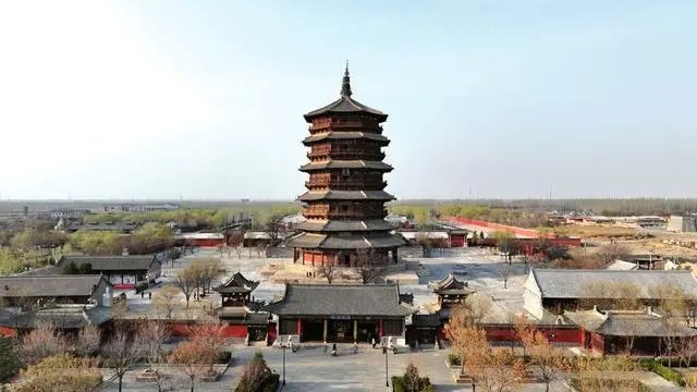 Pagoda del Templo Fogong, a Shuozhou.